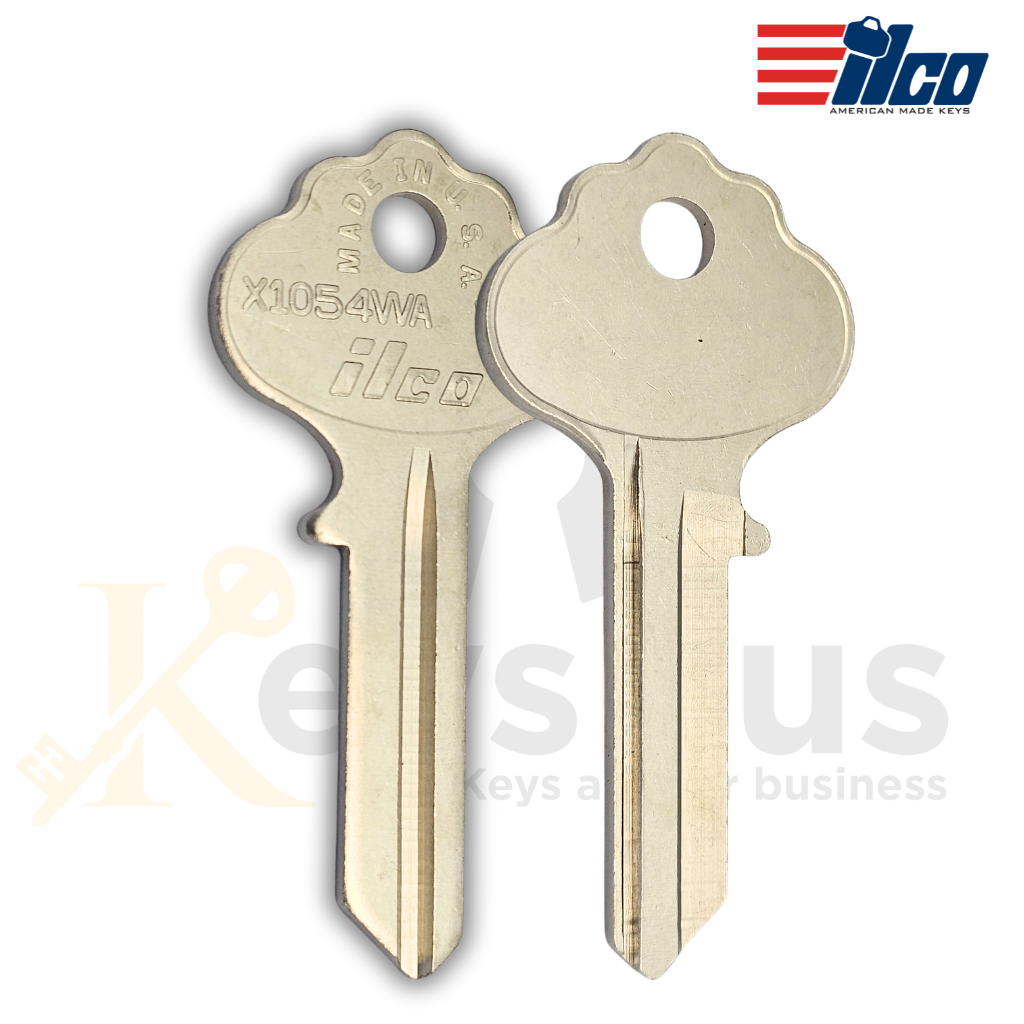 ILCO X1054WA / WR2 Key Blanks – 10 Pack