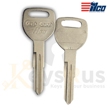 ILCO X214 HD103 Honda Acura Auto Metal Key Blank – Genuine Nickel-Plated Brass Service Key  10Pack