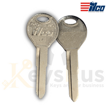 ILCO X249 / MZ31 Key Blanks – 10 Pack | Mazda Key Blank for 1997–2004 Vehicles | Nickel-Plated Brass