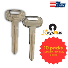 ILCO X274 / HN3 Key Blanks – 10 Pack | Hino Truck Key Blank for 2005–2009 Models | Nickel-Plated Brass