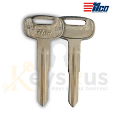 ILCO X274 / HN3 Key Blanks – 10 Pack | Hino Truck Key Blank for 2005–2009 Models | Nickel-Plated Brass