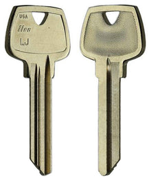 ILCO O1007LJ Sargent Key Blank – 6-Pin – 10/Pack | LJ Section | Nickel Silver
