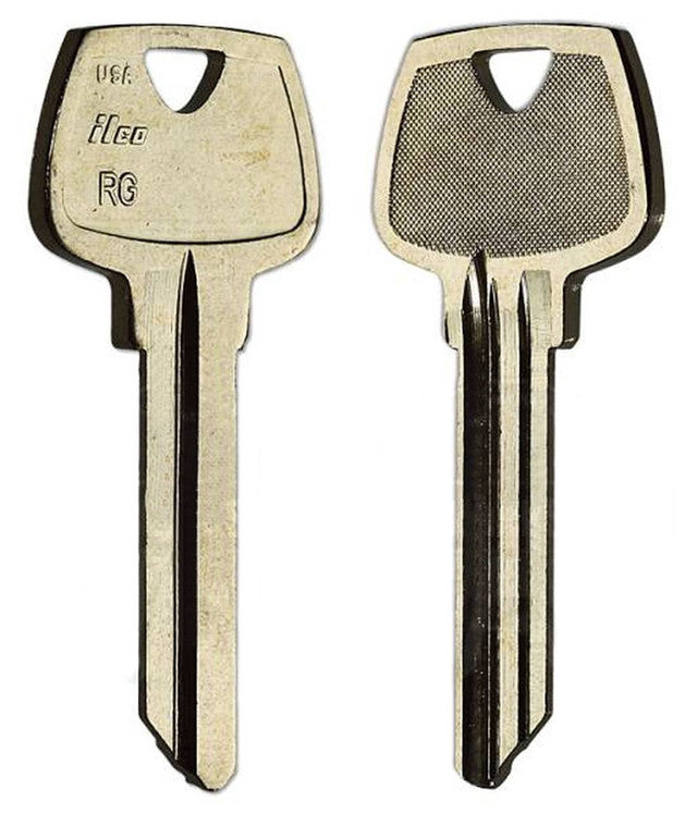 ILCO O1007RG / S-55 Key Blanks – 10 Pack | Nickel Silver | 6 Pin | Genuine ILCO Brand