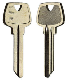 ILCO O1007RG / S-55 Key Blanks – 10 Pack | Nickel Silver | 6 Pin | Genuine ILCO Brand