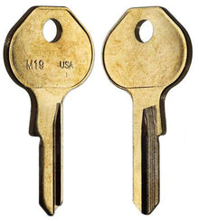 Taylor 1092-900 (M19) Key Blanks – 10 Pack | Master Padlock Compatible | Made by ILCO