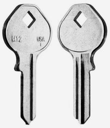 ILCO 1092D / M12 Key Blanks – 10 Pack | Master Padlock & Magnum Replacement Keys | High-Quality Brass | Made in USA