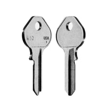 ILCO 1092N / M10 Key Blanks – 10-Pack Nickle Plated Brass | Master Padlock Keyway – Taylor Brand for Locksmiths & Hardware Use
