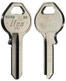 ILCO 1092VM / M5 Key Blanks – 10 Pack | Master Padlock Replacement Key Blanks | Nickel-Plated Brass