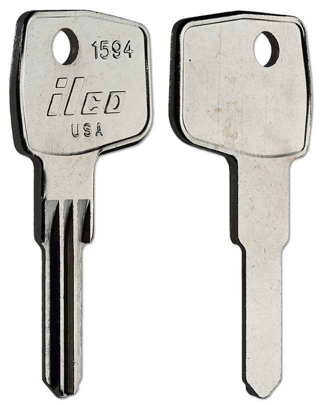 ILCO 1594 Key Blanks – 10 Pack | Fits Canada Post & Lowe & Fletcher Mailbox Locks (21001–23000)