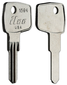 ILCO 1594 Key Blanks – 10 Pack | Fits Canada Post & Lowe & Fletcher Mailbox Locks (21001–23000)