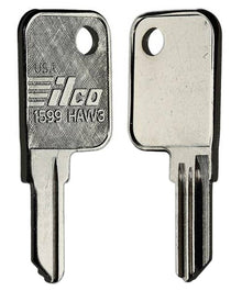 ILCO 1599 / HAW3 Key Blanks – 10 Pack | Fits Haworth, Anderson Hickey, Hudson Furniture Locks