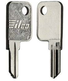 ILCO 1600 / HAW4 Key Blanks – 10 Pack | Fits Haworth, Anderson Hickey, Hudson Furniture Locks