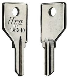 ILCO 1866-10 / NP8 Key Blanks – 10 Pack | Fits Pundra, Allsteel, Shaw Walker, Teknion, Global, Wesco & More