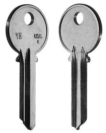 ILCO 999A / Y2-BR Key Blanks – 10 Pack – 6-Pin Brass Keys for Yale Systems