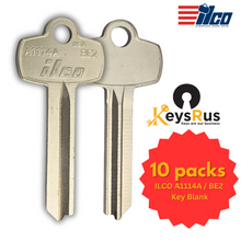 ILCO A1114A Key Blank – 5, 6 & 7 Pin – SFIC Lock – Nickel Silver – 10 Pack