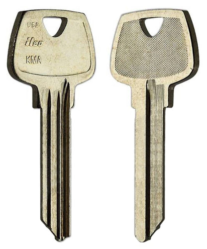 ILCO N1007KMA Key Blanks – 10 Pack | LN Section | 6-Pin Nickel Silver Key Blanks for Sargent Locks | Bypasses LA–LL Sections