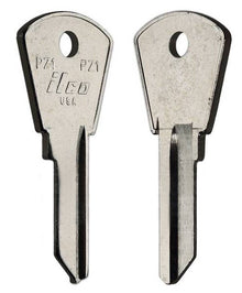 ILCO PZ1 Key Blanks – 10 Pack – Premium Nickel-Plated Brass for Papaiz & Emco Locks