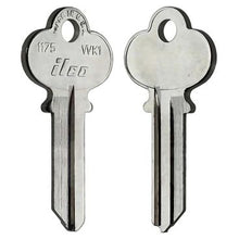 Ilco 1175 / WK1 Key Blank 10-Pack – Premium Nickel-Plated Brass for Weslock and Compatible Locks