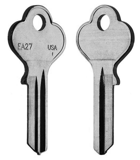 ILCO X1014F / EA27 Key Blanks – 10 Pack – Nickel Plated Brass Keys for Eagle & Padlock Systems