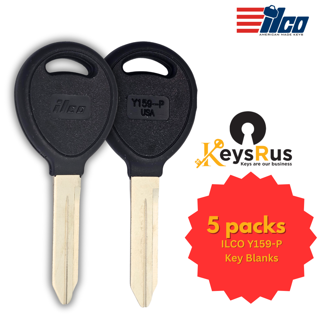 ILCO Y159-P Key Blanks – 5/Pack