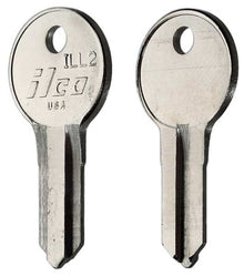 ILL2 Padlock Key Blank – 10/Pack ILCO – Durable & Reliable for Key Duplication