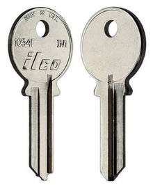IN1 / 1054F Key Blanks – 10-Pack | ILCO Brass Key Blanks for Residential & Commercial Locks