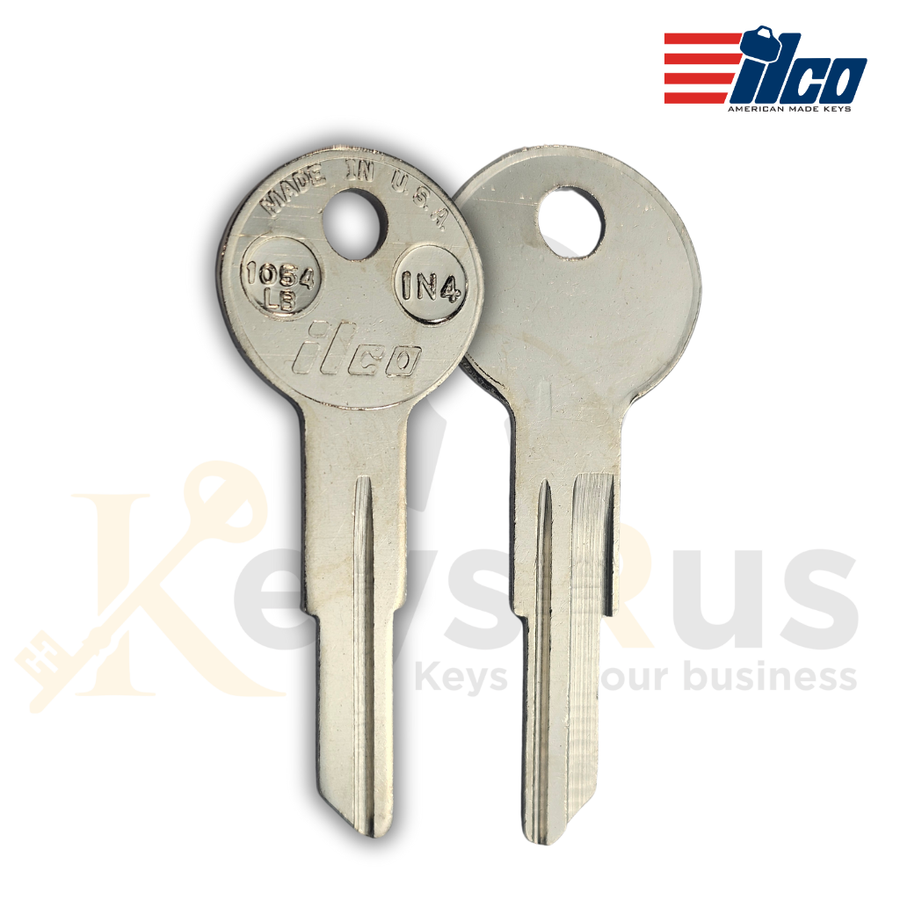 IN4 / 1054LB Marine Key Blanks, 10-Pack (ILCO), For Boats, Watercraft & Marine Locks
