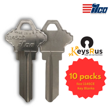 ILCO SC1 DND-BR Key Blanks – 5-Pin – Brass – “Do Not Duplicate” – 10 Pack – Uncut for Schlage C Keyway Locks