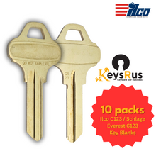 Ilco C123 / Schlage Everest C123 – 10 Pack - 6-Pin Key Blanks | High-Security Replacement for Residential &amp; Commercial Locks (Copy)