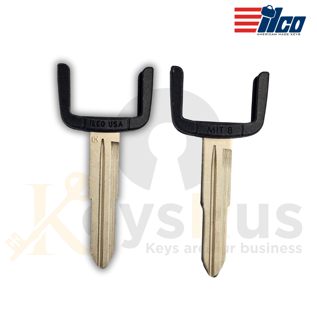Ilco EB3-K-MIT8 – Mitsubishi MIT8 Key Blade | High-Precision Replacement for Modular Remote Heads