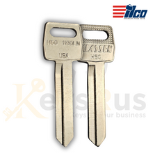 Ilco H60 (1190LN) Key Blank – Ford, Lincoln & Mercury (1985–1996) | Uncut Nickel‑Plated Brass