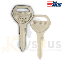 KA14 / X103 Key Blanks – 10 Pack | For Kawasaki Motorcycles & ATVs | KZ5001–KZ6000 Codes | ILCO Style