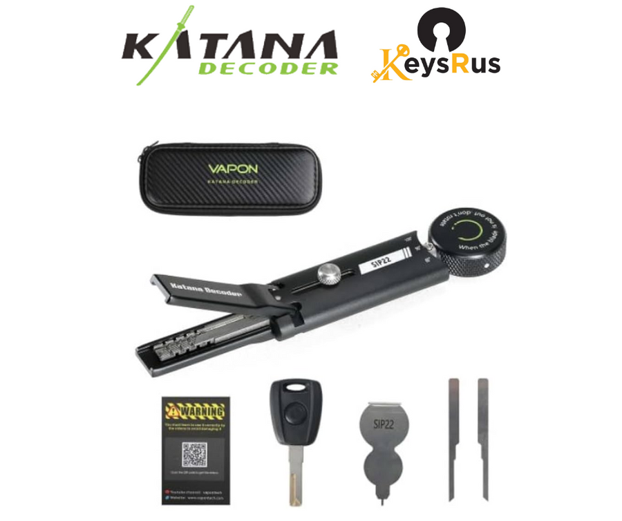 Katana SIP22 2-in-1 Pick & Decoder Tool, For Fiat, Dodge Ram, Ferrari By Vapon