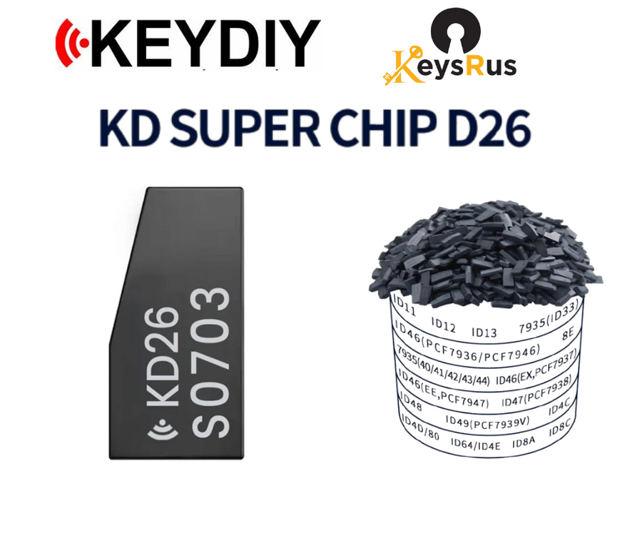 KEYDIY KD-D26 Super Chip, Universal Transponder (Single Unit)