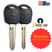 KIA KK6-P Key Blank