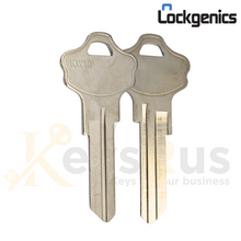 KW10-NP LockGenics Key Blanks – 10 Pack | Precision-Cut, Durable Brass, Compatible with Kwikset Locks