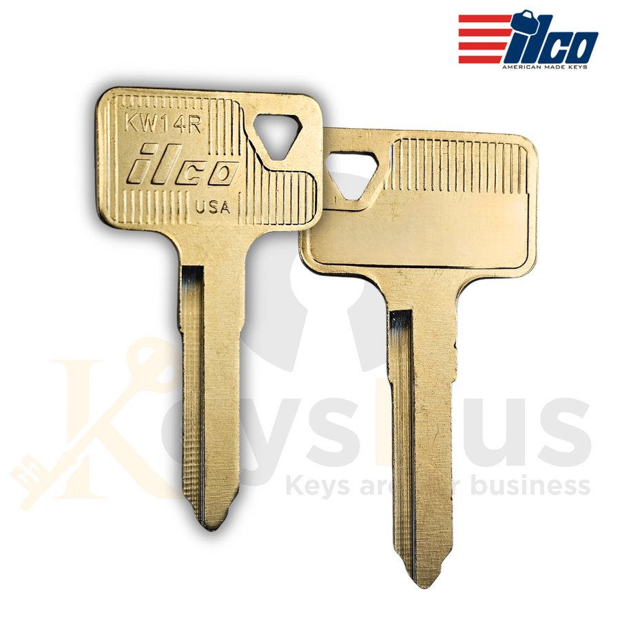 ILCO KW14R key blanks, 10 pack