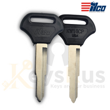 KW16C-P Kawasaki Motorcycle Key Blanks – 5 Pack | For Ninja, ZX, Z Series & More | ILCO-Style Keyway