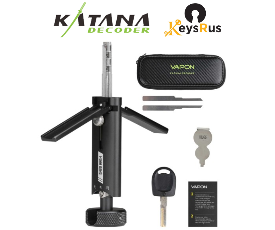 Katana HU66 Gen 2 2-in-1 Pick & Decoder Tool – For VW, Audi, Skoda, Seat, Porsche by Vapon