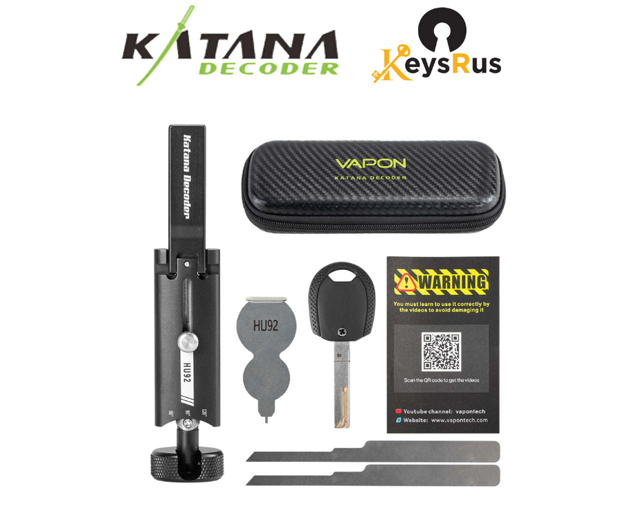 HU92 Katana Decoder 2-in-1 Lock Pick & Decoder, BMW / Mini / Land Rover By Vapon
