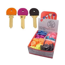 Key Identifier Caps – 200 Pack – Multi-Color Rubber Key Covers for Easy Key Identification