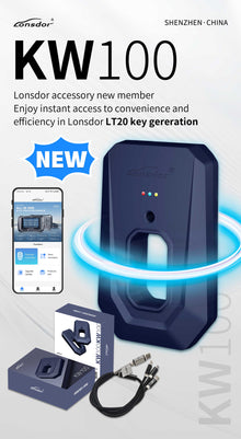 Lonsdor KW100-S – LT20 Smart Key Bluetooth Programmer for Toyota & Lexus (All-Keys-Lost & Add Key Use) with two LT20 Boards