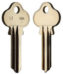 1004 / L1 Key Blanks – 10-Pack – High-Quality Replacement Keys