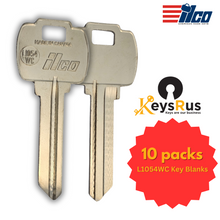 L1054WC Key Blanks – 10-Pack – Durable Replacement Keys for Locks