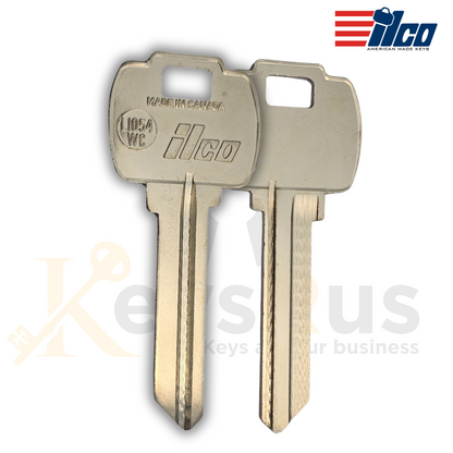 L1054WC Key Blanks – 10-Pack – Durable Replacement Keys for Locks