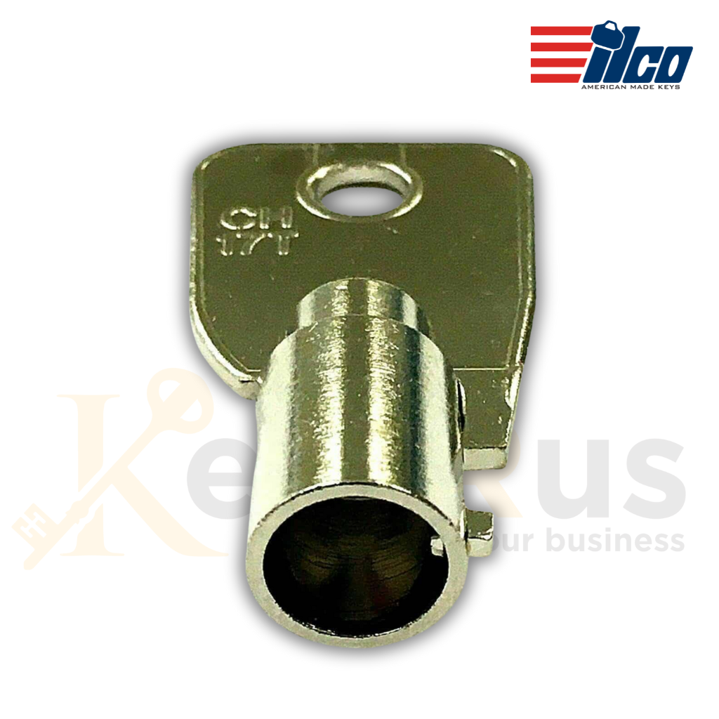 L1137 / CH17T Barrel Key Blanks – 10-Pack (ILCO) | Tubular Cam Lock Key Blanks