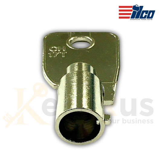 L1137 / CH17T Barrel Key Blanks each (ILCO) | Tubular Cam Lock Key Blanks