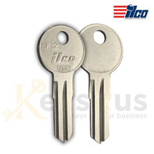 LF12 Key Blanks for ACS, Barrecrafters, CRS, Euro Trailers, Karrite, Lowe & Fletcher, Sears, Socata, Thule, X-Cargo, Yakima – 10-Pack
