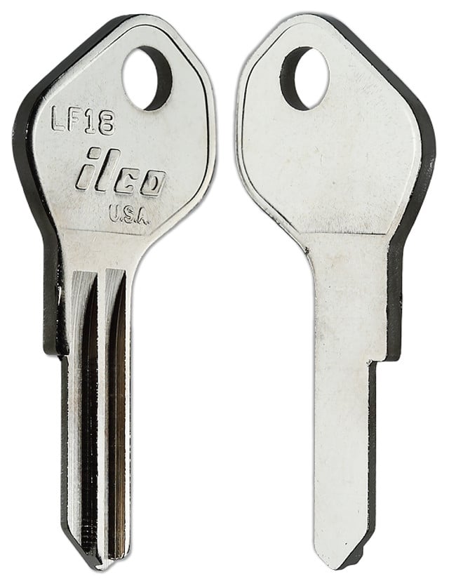 LF18 Key blanks for Residential & Commercial Keys 10/pack ILCO