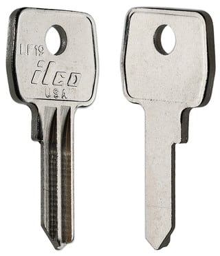 LF19 Key blanks for Residential & Commercial Keys 10/pack ILCO